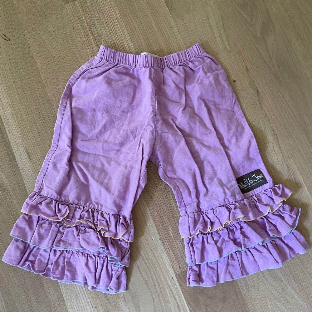 Matilda Jane ruffle pants GUC